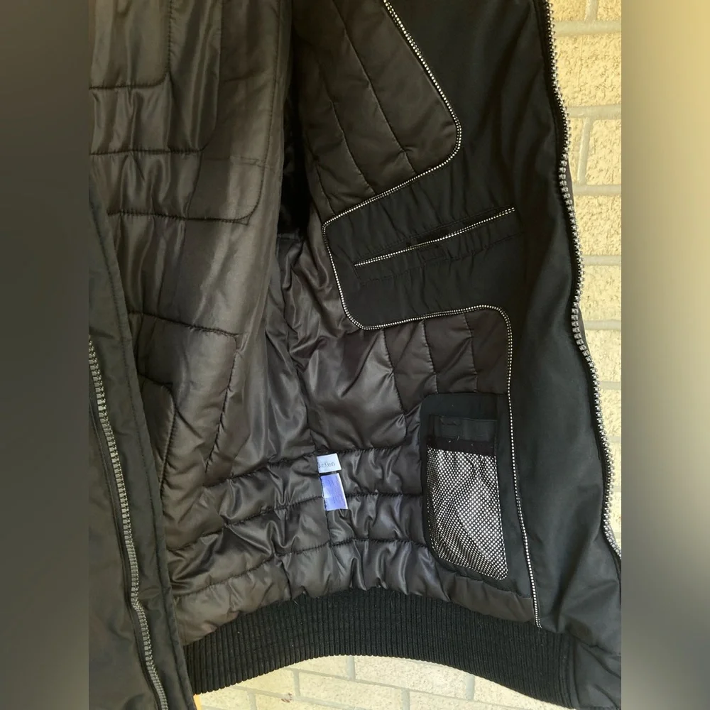 Calvin Klein Water Resistant Wind Protection Heavy Duty Utility Jacket Work Coat